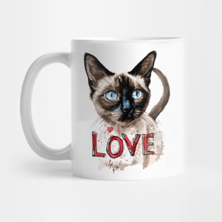 Siamese cat Mug